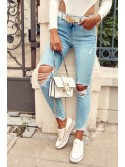 Jeanshose mit Löchern 27260 – Online-Shop – Boutique